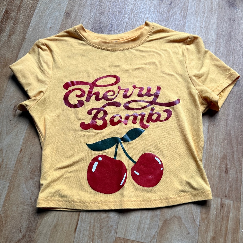 Cherry Bomb Girlie Tee